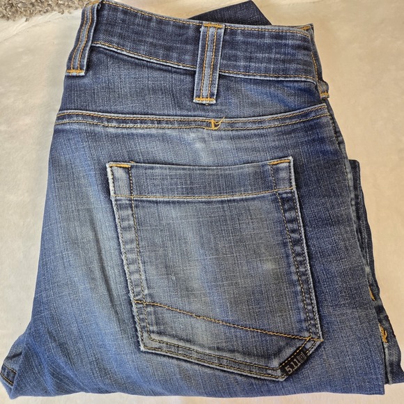 511 Tactical Defender Flex Jeans 32x34 Blue Denim Stretch - Picture 12 of 12